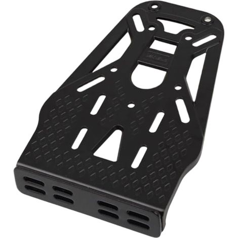 Porte-bagages universel pour vélos électriques en métal, installation facile pour un rangement sécurisé, grande capacité (1/4)