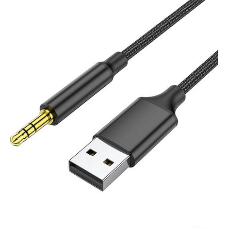 Adaptateur USB vers Jack 3.5mm pour Casque Audio et Haut-Parleurs (1/4)