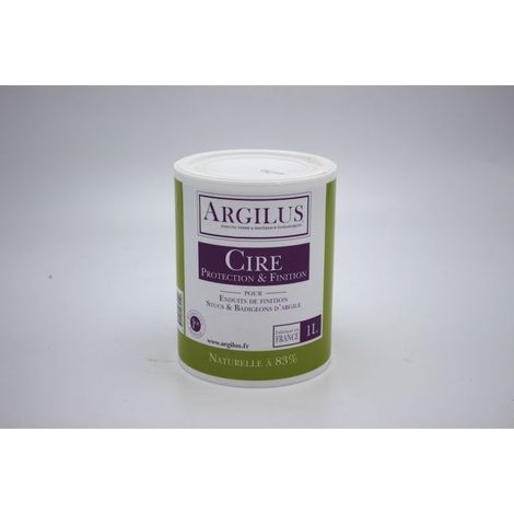 Cire de protection et finition ARGILUS, (1/2)