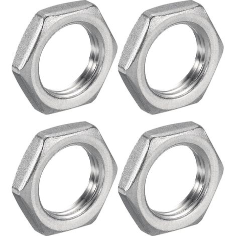 4Pcs Raccord Tuyau Coulé Écrou À Six Pans 304 Acier Inoxydable (1/5)