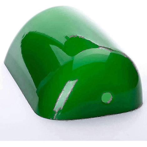 Abat-jour de rechange pour lampe de banquier, lampe de table, abat-jour en verre, multicolore, abat-jour en verre de rechange, abat-jour en verre pour lampe de bureau vert.