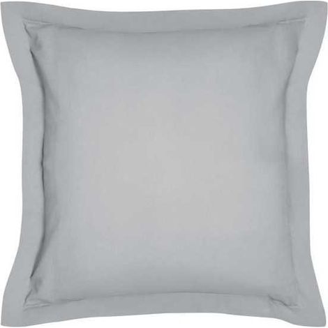 Taie d'oreiller TODAY Essential - 63 x 63+5 cm - 100% Coton uni - Acier
