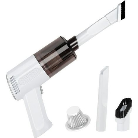 Souffleur d'air comprimé sans fil 2 en 1, aspirateur électrique rechargeable, nettoyage clavier et ordinateur, puissant (1/5)