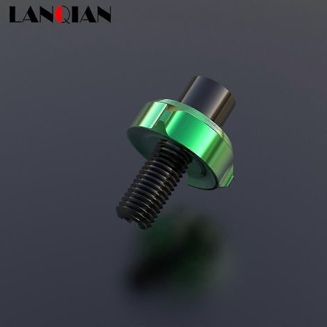 Compatible avec les modèles M8 1,25/M10 1,5 pour motos DUKE 125/200/250/300/690/790/890. Vis de réglage de câble d'embrayage (M8 verte) - Accessoires CNC universels pour motos (1/5)