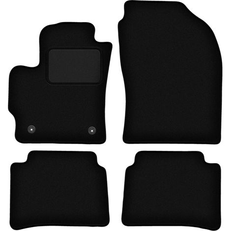 Tapis de sol en velours noir pour : Toyota Corolla E21 break/berline (2019-)