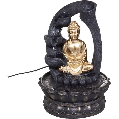 Fontana buddha d oro h27cm - Atmosphera créateur d'intérieur (1/3)