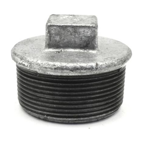 Bouchon mâle galvanisé (1/2)