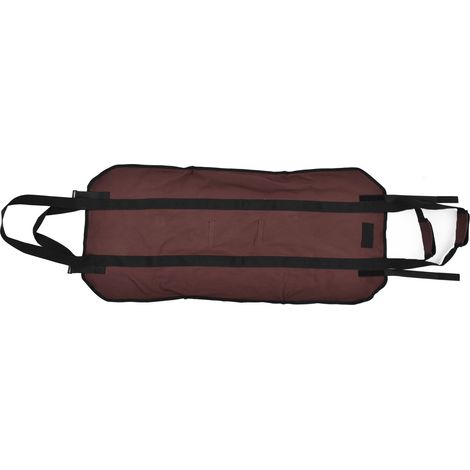 Brennholz-Tragetasche, braune Aufbewahrungshülle aus Oxford-Canvas, multifunktionale Holztasche, praktisch und faltbar (1/5)