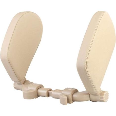 MINKUROW Cuscino Per Poggiatesta Per Seggiolino Auto, Cuscino Per Collo Poggiatesta Per Seggiolino Auto Cuscino Per Collo A Forma Di U, Cuscino Per Dormire Per Auto Da Viaggio Per Bambini Adulti (Bian (1/5)