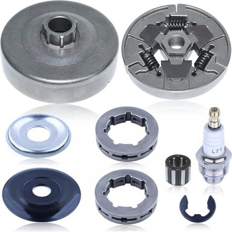 Kit de Pignon de Jante de Tambour D'embrayage pour Stilh 066 MS660 MS650 064 G660 Tronçonneuse, Remplacement 1122 160 2900, Disque Passif avce Embrayage, Tchicane de Pignon (1/5)