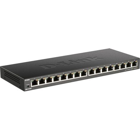 D-Link DGS-1016S Gigabit Switch 16x GB-LAN, Unmanaged (1/3)