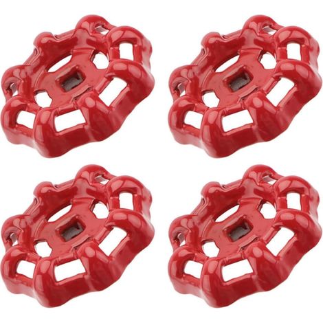 de 4 volants de commande en fonte rouge haute performance et (1/5)
