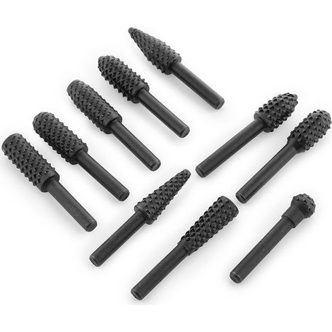 Set de fresas para taladro 10 piezas (1/5)