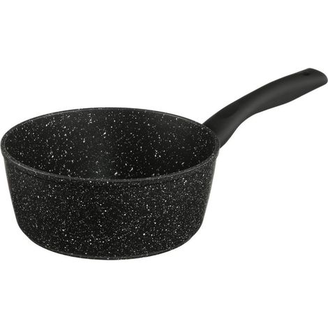 Cocotte en aluminium avec revêtement en marbre, diamètre 20 cm, idéale pour une cuisson saine et durable (1/5)