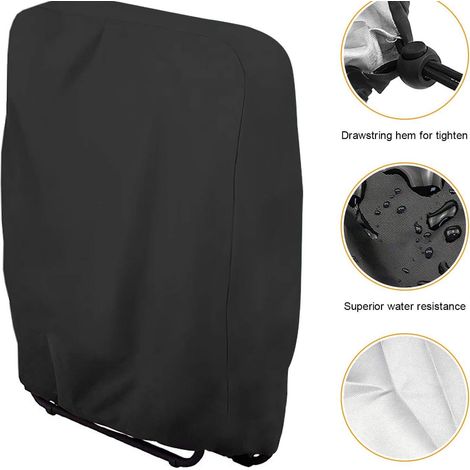 Housse de chaise longue 9734110cm Imperméable  Protection intempéries  Jardin (1/4)