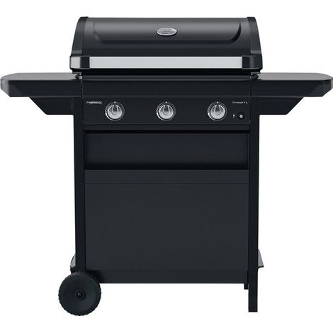 Gasgrill Compact 3 L 3 Stahlrohrbrenner mit Piezozündung (1/3)