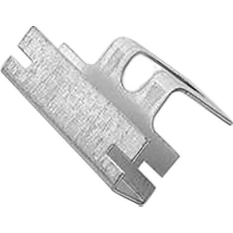 Gancio Ortogonale 50 Spessore Akifix 100 Pezzi 15 mm 0,7 mm