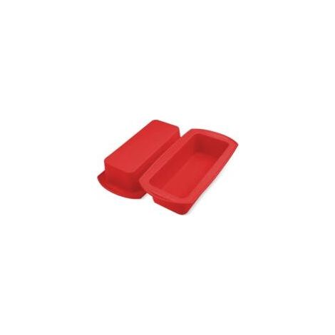 2 Pièces Moule à Cake en Silicone Rectangulaire Antiadhésif pour Pain, Gâteaux et Toasts (1/5)