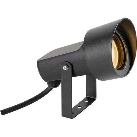 Projecteur ext. SYNA SHADE spot piquet noir GU10 10W max IP65 bord mer - SLV - 1008480