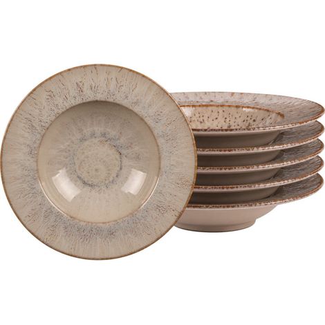 Table Passion - Assiette à pâtes Akaris 27 cm (lot de 6)