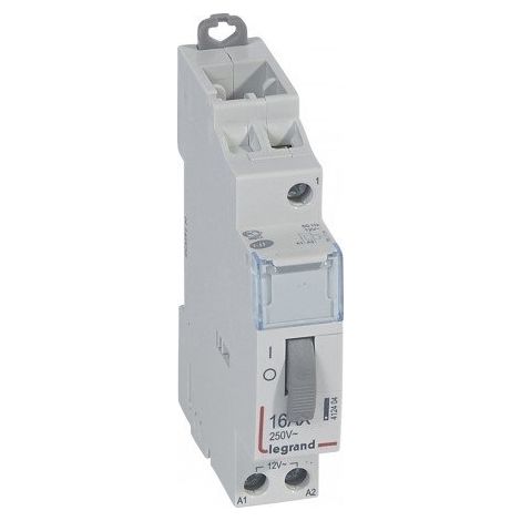Legrand – Télérupteur 16A 1 contact NF – Bobine 12V AC – Pour tableau électrique – Installation rapide et sécurisée