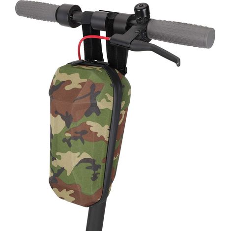 Sacoche rigide pour guidon de scooter, sacoche de téléphone grande capacité pour vélo, sacoche étanche pour vélo avec navigation GPS.