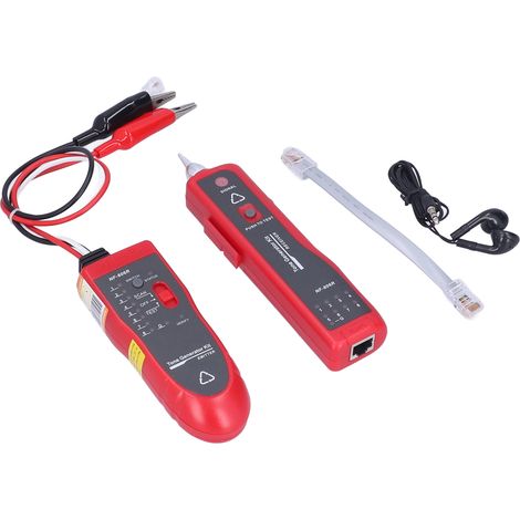 NF-806R Anti-Burn POE Netzwerkkabeltester, Outdoor-Telekommunikationsleitungssuchgerät, Durchgangsprüfer, RJ45 Diagnosegerät. (1/5)