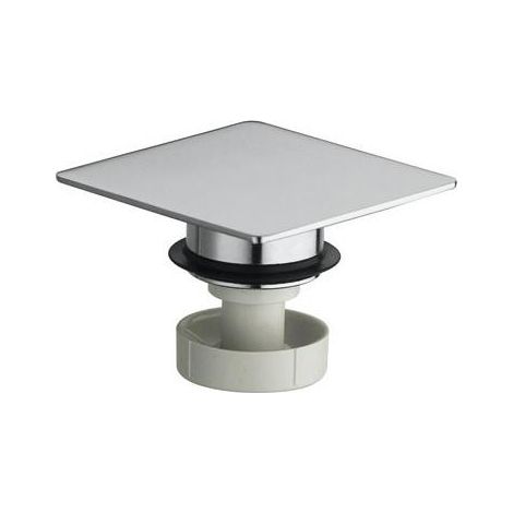 BOUCHON LAITON CARRE 70 mm UP & DOWN CHROME - CRISTINA ONDYNA RI26551 (1/2)