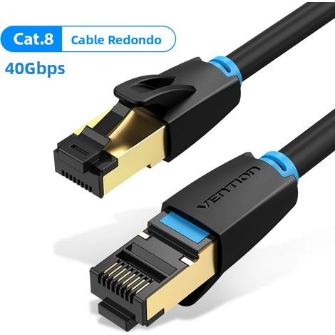 Câble Ethernet RJ45 STTP 40 Gbit/s 2000 MHz (câble rond en PVC) (1/5)