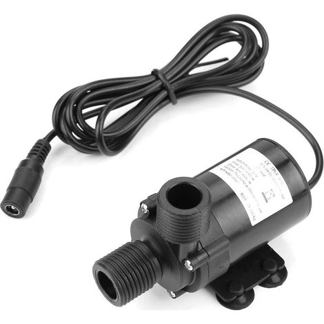 Mini pompe à eau sans balais DC pour chauffage solaire 12 V -40 ℃ 100 ℃ (1/5)