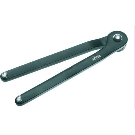 LLAVE ARTICULADA LARGA PARA TUERCAS DE 2 AGUJEROS. UNIVERSAL  200XD.4 y 5MM - ACHA