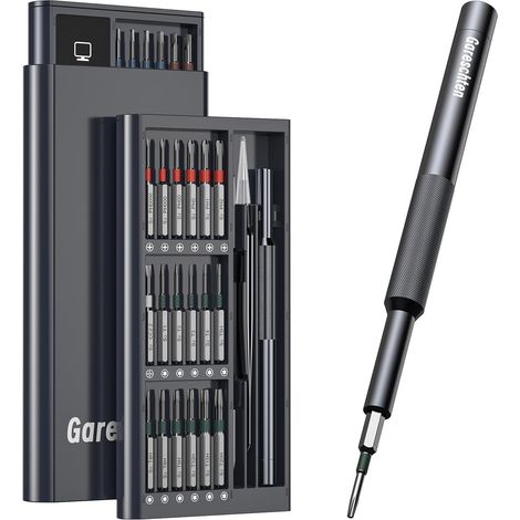 Jeu de tournevis de précision 39 en 1, embouts longs S2 Torx T5 T6 T8 pour électronique (1/5)
