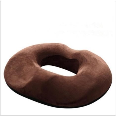 Cuscino ortopedico per coccige - Cuscino per sedia dal design ergonomico per ridurre il dolore al coccige, marrone (1/4)