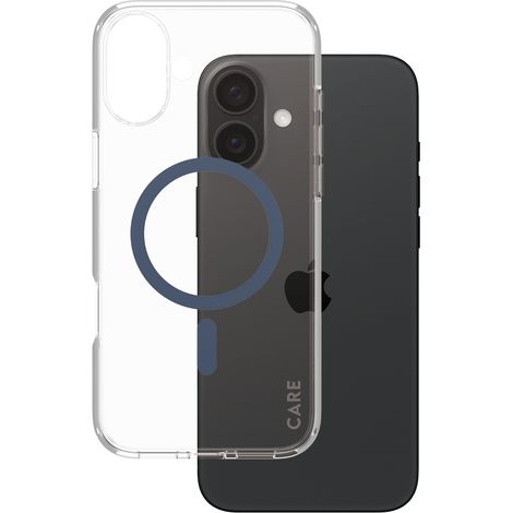 Care by PanzerGlass Flagship Case iPhone 16 Plus 6,7" blau/blau MagSafe 1367