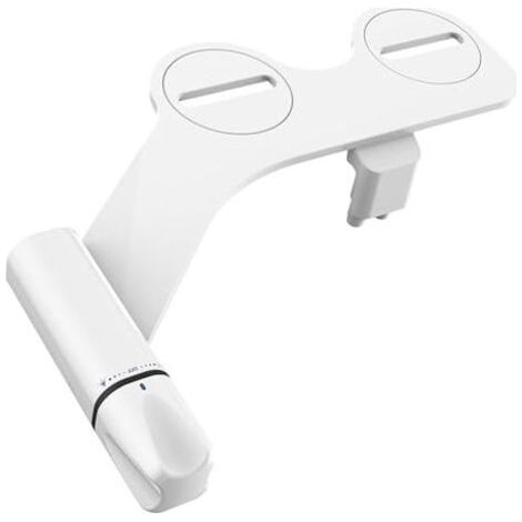 Bidet de toilette ultra fin, bidet universel réglable à pression d'eau, bidet pour femme, facile à installer (1/5)
