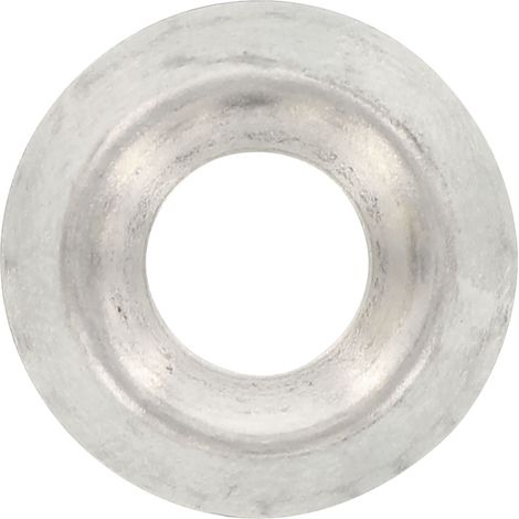 Rosette gestanzt M 8 Edelstahl A2 (1/3)