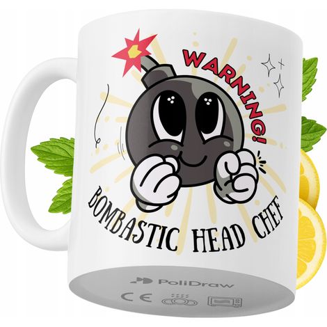 Taza de café/té divertida y humorística con diseño gráfico y texto gracioso para cumpleaños, santos y días festivos. Taza premium para ocasiones especiales en casa, la oficina o el trabajo. Color blan (1/5)