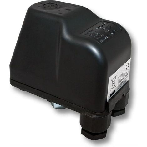 Pressostat réglable 1-phase 220-240V – Plage de pression 1,4 à 4,1 bars – IP56 pour installations d'eau domestique – 16A (1/5)