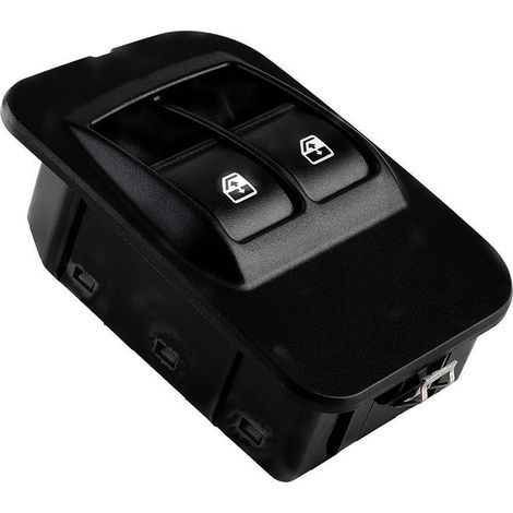 Interruptor regulador de ventana eléctrica, botón de control de ventana para Nemo Fiorino Bipper Tepee 2008-2014 - OE: 735461275, WS228, 662424, FT91954 (1/5)