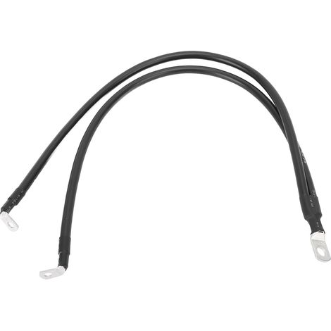 Câble batterie 6AWG 6mm² flexible négative boîtier énergie solaire bateau marine VR camping-car moto onduleur 0,3m / 1pi (1/5)