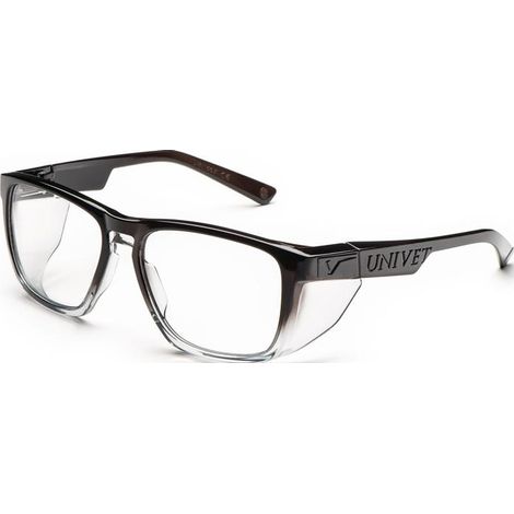 Lunettes de protection Diamond PC – Traitement anti-rayures et antibuée – Protection UV400 – Normes EN166 et EN170 – Univet (1/3)