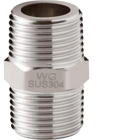 1 Pce 1/2 à 1/2,Rallonge de Connecteur de Tuyau de Douche,Raccord Flexible de Douche ultra long,pour la Jonction de deux Tuyaux,Inox Solide, (1/5)