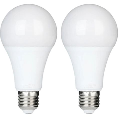 Bombilla de seguridad LED Growment de 12 W con detector de movimiento, paquete de 2 (1/5)