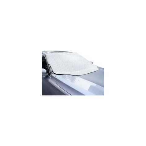 Parasol para parabrisas de coche, triple imán, resistente a los rayos UV y al calor, a las heladas, a la nieve y al hielo, ajuste universal para la mayoría de los vehículos, 193 x 126 cm, plegable - C (1/4)