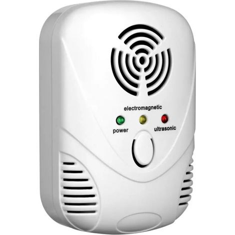 Répulsif domestique pour animaux domestiques, répulsif électronique pour souris à ondes ultrasonores (1/5)
