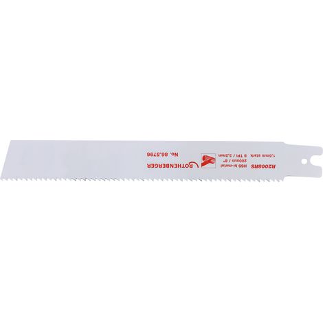 ROTHENBERGER LAMA SEGA HSS-BI CON ATTACCO UNIVERSALE (CONFEZIONE DA 5) - 865796 (1/2)