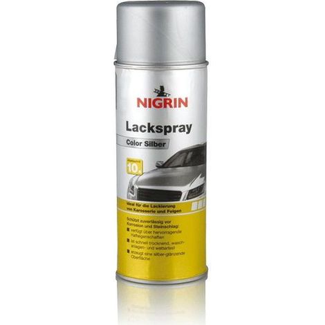 NIGRIN Lackspray Silber 400ml (1/3)