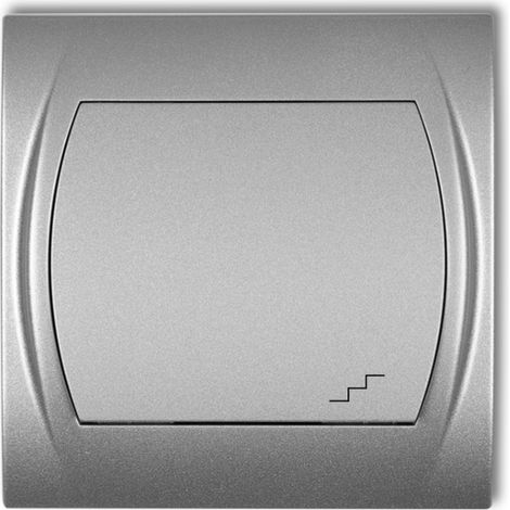 Logo Treppenschalter silbermetallic 7LWP-3