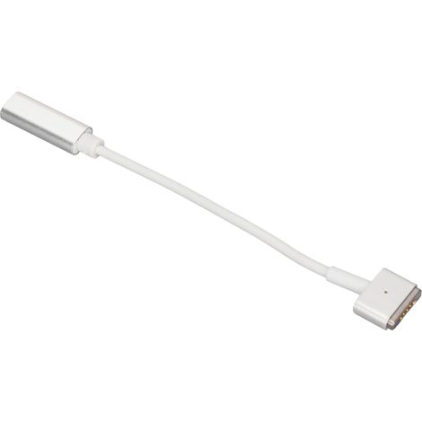 Câble de charge rapide PD pour ordinateurs portables OS 1re/2e génération : connecteur USB-C femelle vers MagSafe 1/2 mâle avec boîtier en aluminium et connecteur USB-C vers MagSafe 2. (1/5)