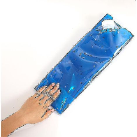 Lot de 4 gourdes pliables pour l'extérieur et la voiture - 5 l - bleues (1/4)